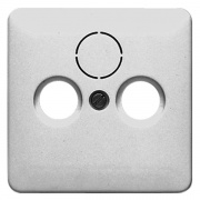 Накладка телевизионной розетки TV+FM+(SAT) Jung CD Светло-серый