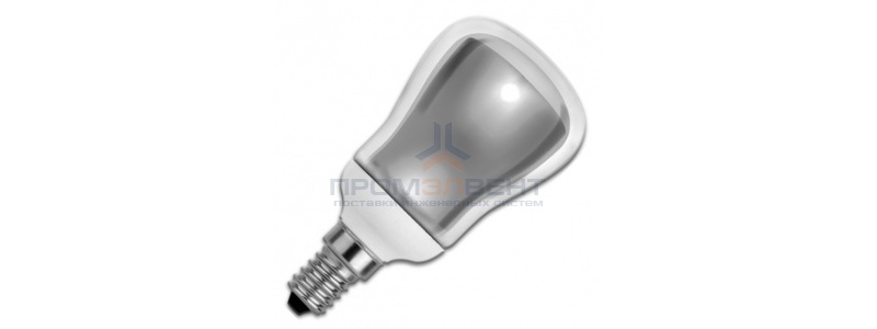 Лампа энергосберегающая ESL R50 9W 2700K E14 теплая, d50x88