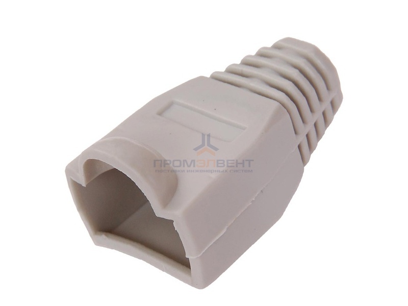 ITK Колпачок изолирующий для разъема RJ-45, PVC, СЕРЫЙ