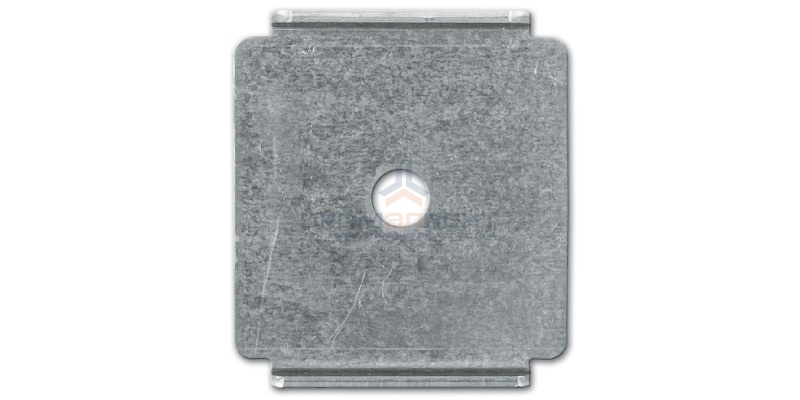 Пластина для подвеса проволочного лотка на шпильке INOX