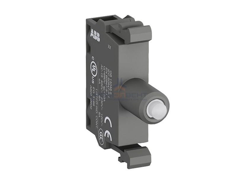 Патрон ABB MLBL-07W со встроенным светодиодом белый 230В AC